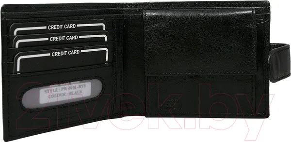 Изображение товара Портмоне Cedar Pierre Andreus PW-010L-BTU (черный)