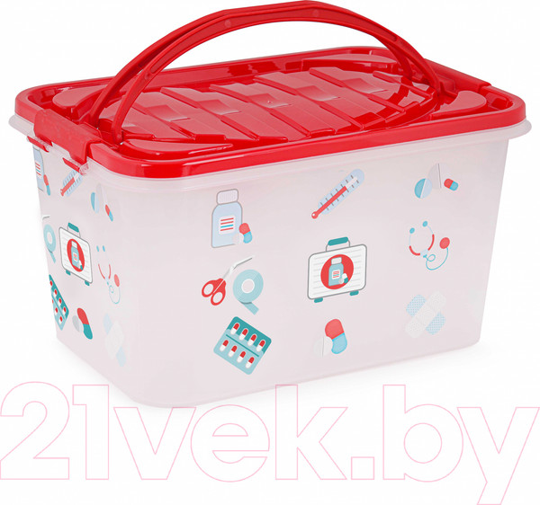 Изображение товара Контейнер для лекарств Альтернатива Доктор Плюс / М3221