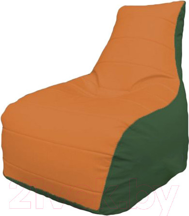 Изображение товара Бескаркасное кресло Flagman Бумеранг Б1.3-01 (оранжевый/зеленый)