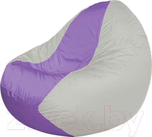 Изображение товара Бескаркасное кресло Flagman Classic К2.1-40 (сиреневый/белый)