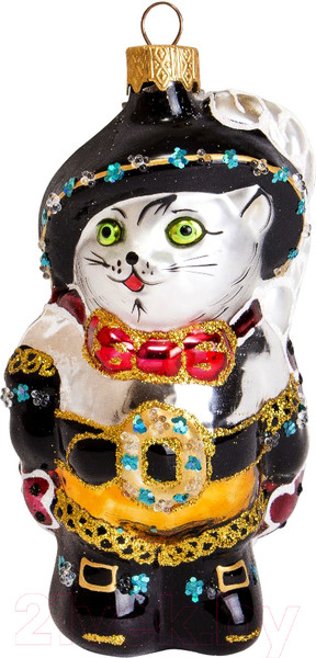 Изображение товара Елочная игрушка Грай Кот в сапогах Ф-10
