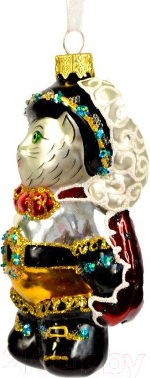 Изображение товара Елочная игрушка Грай Кот в сапогах Ф-10