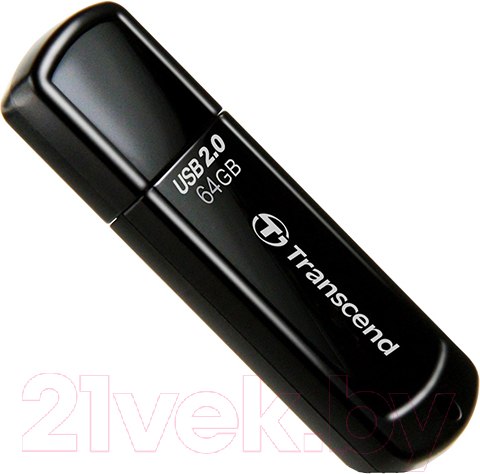 Изображение товара USB flash накопитель Transcend JetFlash 350 64GB Black (TS64GJF350)