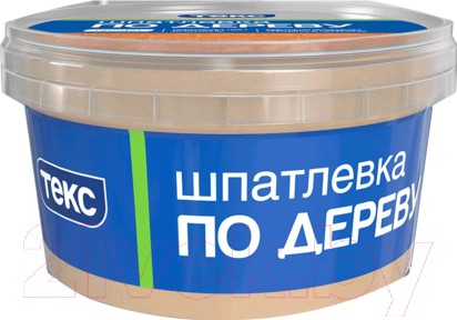 Изображение товара Шпатлевка готовая Текс По дереву (250г, махагон)