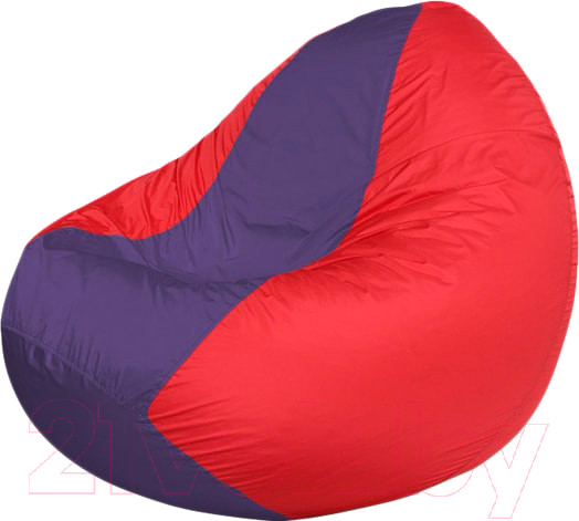 Изображение товара Бескаркасное кресло Flagman Classic К2.1-67 (фиолетовый/красный)