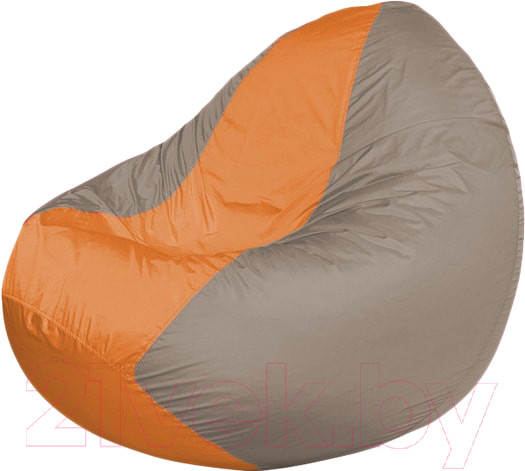 Изображение товара Бескаркасное кресло Flagman Classic К2.1-88 (оранжевый/серый)