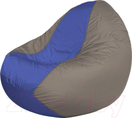 Изображение товара Бескаркасное кресло Flagman Classic К2.1-89 (синий/серый)