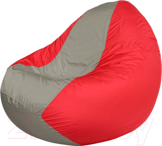 Изображение товара Бескаркасное кресло Flagman Classic К2.1-92 (серый/красный)