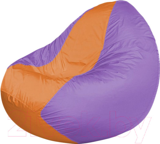 Изображение товара Бескаркасное кресло Flagman Classic К2.1-107 (оранжевый/сиреневый)