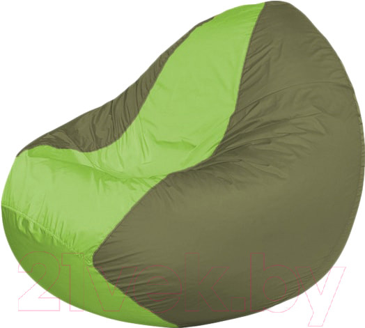 Изображение товара Бескаркасное кресло Flagman Classic К2.1-110 (салатовый/оливковый)