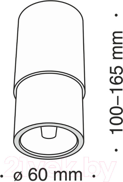 Изображение товара Потолочный светильник Maytoni Sonas C033WL-01WB