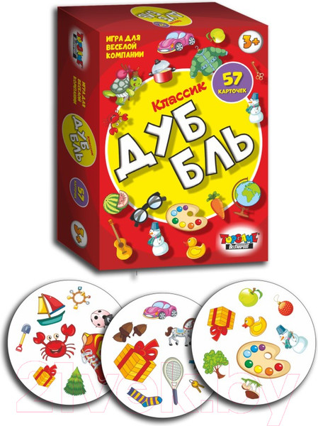 Изображение товара Настольная игра Topgame ДуББль Классик / 01519