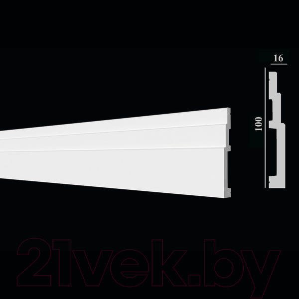 Изображение товара Плинтус Decor-Dizayn DD704 (100х16х2000)