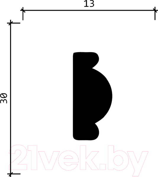 Изображение товара Молдинг Decor-Dizayn C1-157А гладкий (145x145x13)