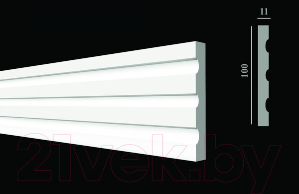 Изображение товара Молдинг Decor-Dizayn DD201 (100х11x2000)