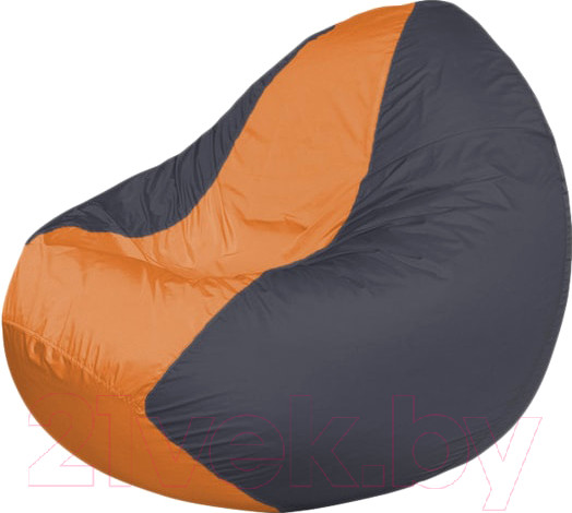 Изображение товара Бескаркасное кресло Flagman Classic К2.1-114 (оранжевый/темно-серый)