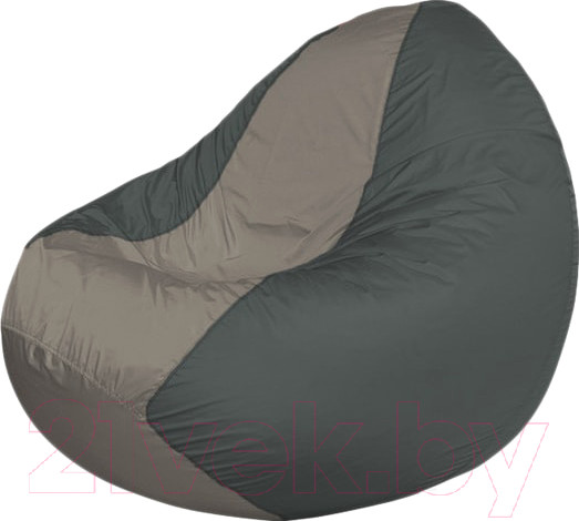 Изображение товара Бескаркасное кресло Flagman Classic К2.1-115 (серый/темно-серый)