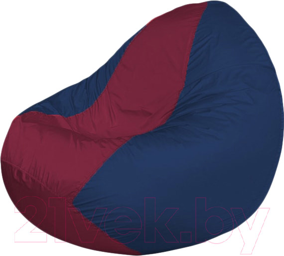 Изображение товара Бескаркасное кресло Flagman Classic К2.1-119 (бордовая/темно-синий)