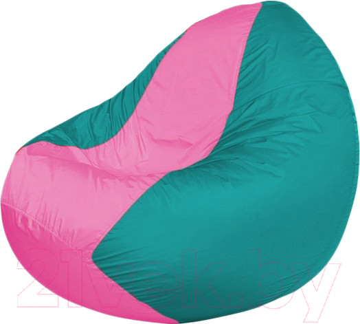 Изображение товара Бескаркасное кресло Flagman Classic К2.1-147 (розовый/бирюзовый)