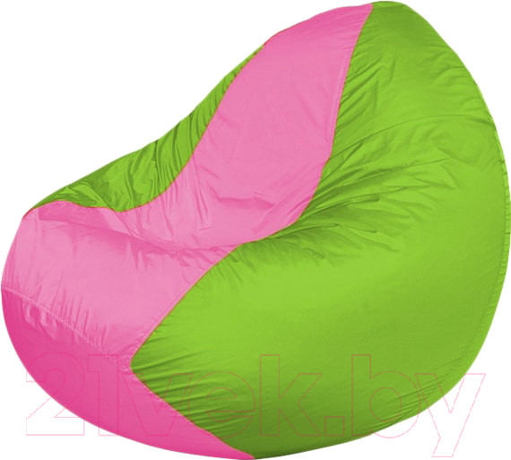 Изображение товара Бескаркасное кресло Flagman Classic К2.1-178 (розовый/салатовый)