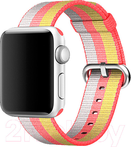 Изображение товара Ремешок для умных часов Miru 4047 для Watch SN-02 (нейлон полоска, красный)