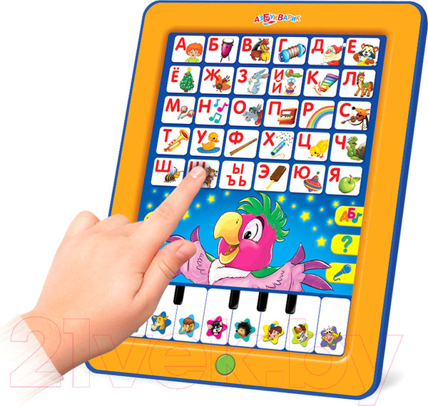 Изображение товара Развивающая игрушка Азбукварик Планшетик. Моя музыкальная азбука / 4680019280394