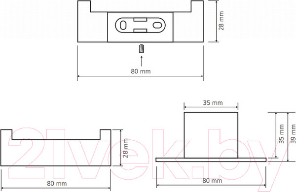 Изображение товара Крючок для ванной Bemeta Nero 135006030 (черный)