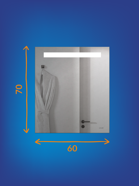 Изображение товара Зеркало Cersanit Led 010 60x70 / KN-LU-LED010-60-b-Os