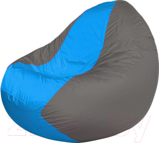 Изображение товара Бескаркасное кресло Flagman Classic К2.1-194 (серый/голубой)