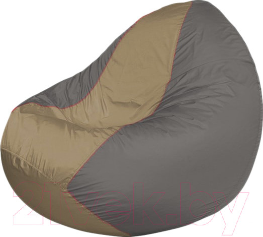 Изображение товара Бескаркасное кресло Flagman Classic К2.1-197 (темно-бежевый/серый)