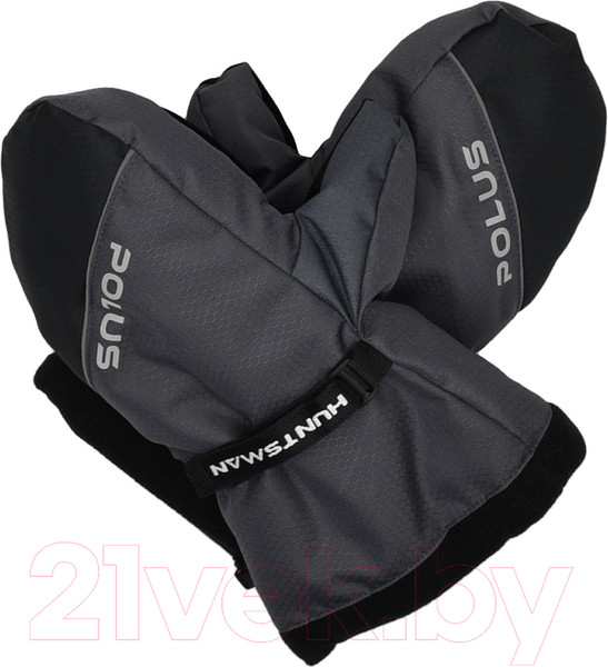 Изображение товара Варежки для охоты и рыбалки Huntsman Полюс Cell А00017905 (серый)