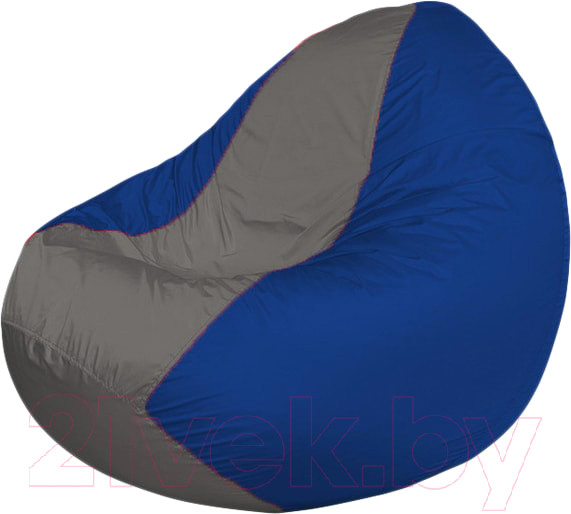 Изображение товара Бескаркасное кресло Flagman Classic К2.1-207 (серый/синий)