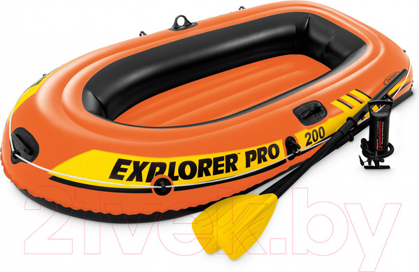 Изображение товара Надувная лодка Intex Explorer 200 Set / 58357NP