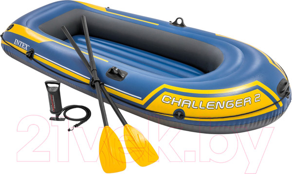Изображение товара Надувная лодка Intex Challenger-2 Set / 68367NP