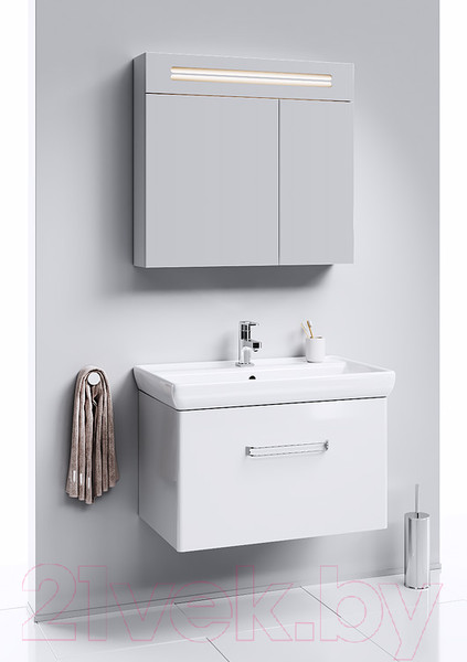 Изображение товара Шкаф с зеркалом для ванной Aqwella Нео / Neo.04.08