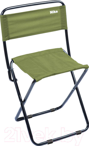 Изображение товара Стул складной Ника Походный со спинкой / ПС1 (хаки)