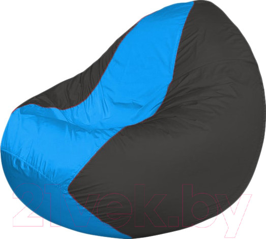 Изображение товара Бескаркасное кресло Flagman Classic К2.1-222 (голубой/темно-серый)