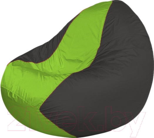 Изображение товара Бескаркасное кресло Flagman Classic К2.1-224 (салатовый/темно-серый)