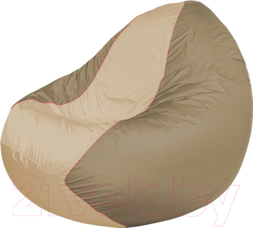 Изображение товара Бескаркасное кресло Flagman Classic К2.1-215 (светло-бежевый/темно-бежевый)