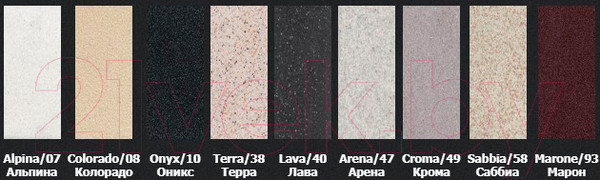 Изображение товара Мойка кухонная Longran Enigma ENG1000.500 15 (колорадо)