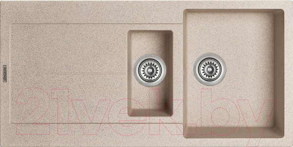 Изображение товара Мойка кухонная Longran Enigma ENG1000.500 15 (терра)