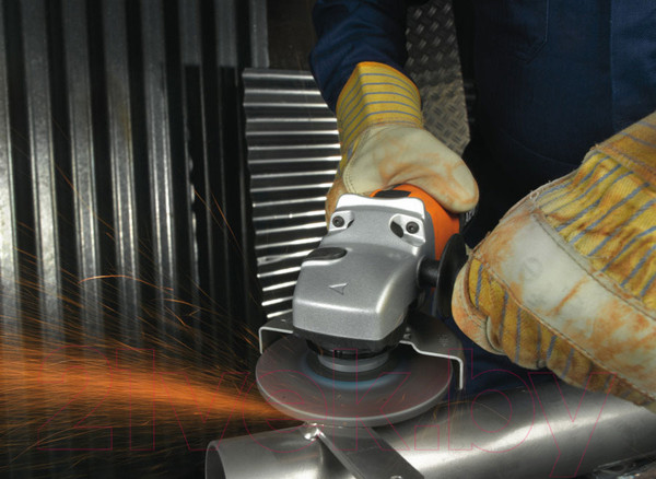 Изображение товара Профессиональная угловая шлифмашина AEG Powertools WS 8-125 S (4935451296)
