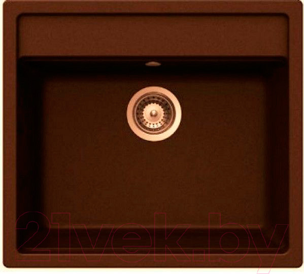 Изображение товара Мойка кухонная Longran Geos GES560.510 (марон)