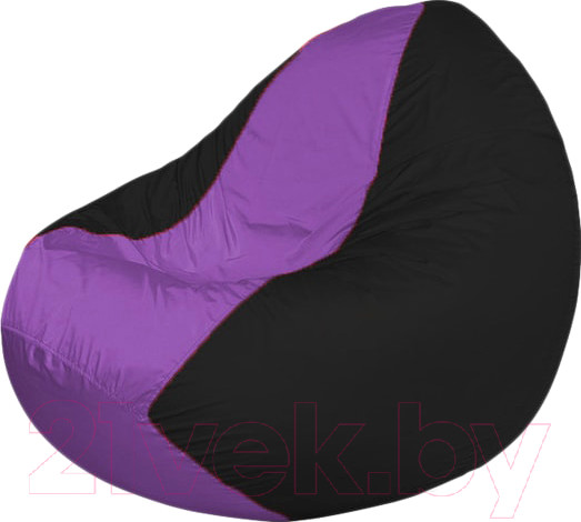 Изображение товара Бескаркасное кресло Flagman Classic К2.1-244 (темно-сиреневый/черный)