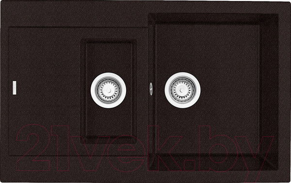 Изображение товара Мойка кухонная Longran Amanda AMG780.500 15 (марон)