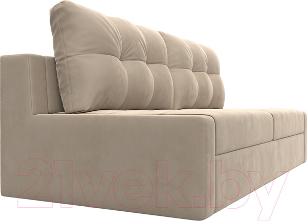 Изображение товара Диван Лига Диванов Мартин / 102802 (велюр бежевый)