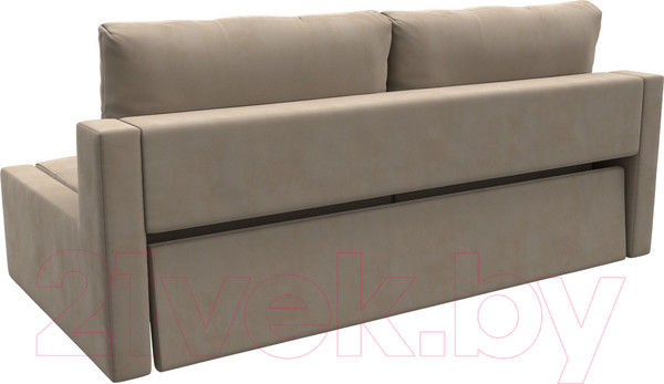 Изображение товара Диван Лига Диванов Мартин / 102802 (велюр бежевый)