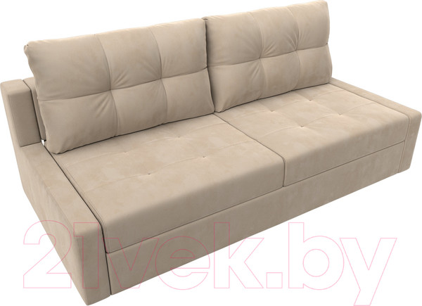 Изображение товара Диван Лига Диванов Мартин / 102802 (велюр бежевый)