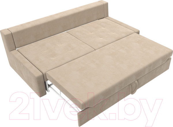 Изображение товара Диван Лига Диванов Мартин / 102802 (велюр бежевый)