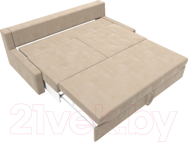 Изображение товара Диван Лига Диванов Мартин / 102802 (велюр бежевый)